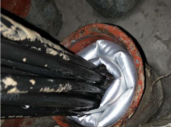 電纜管道防水封堵方法施工方案